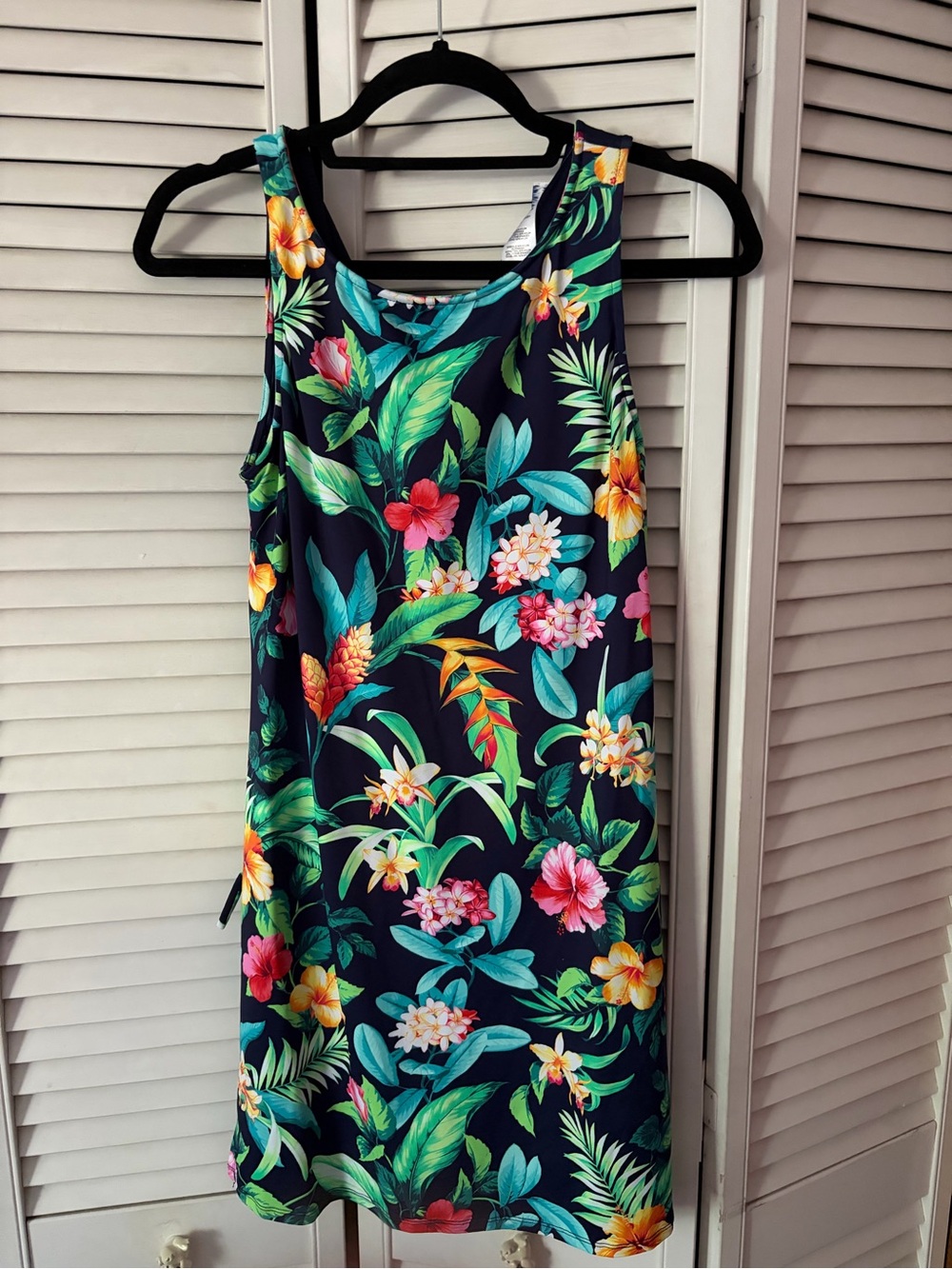 Tommy Bahama Navy Tropical Floral Romper